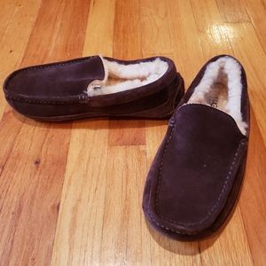 UGG Ascot Slipper Men's size 8 Espresso Suede